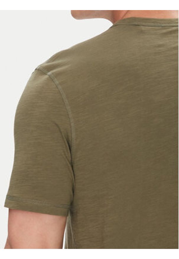 BOSS T-Shirt Tegood 50508243 Khaki Regular Fit. Kolor: brązowy. Materiał: bawełna