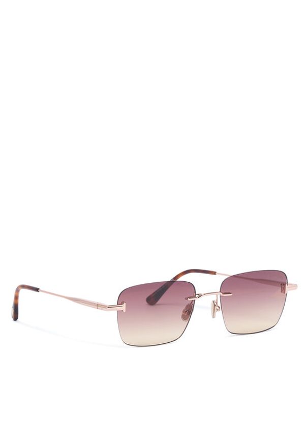 Tom Ford Okulary przeciwsłoneczne Jake-02 FT1354 Złoty. Kolor: złoty
