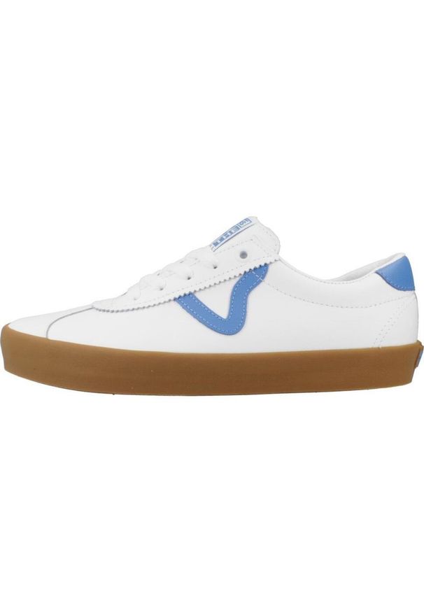 Tenisówki Vans Model Sport Low Joyride Kolor Biały. Kolor: niebieski, wielokolorowy, biały. Materiał: tkanina, skóra. Styl: sportowy