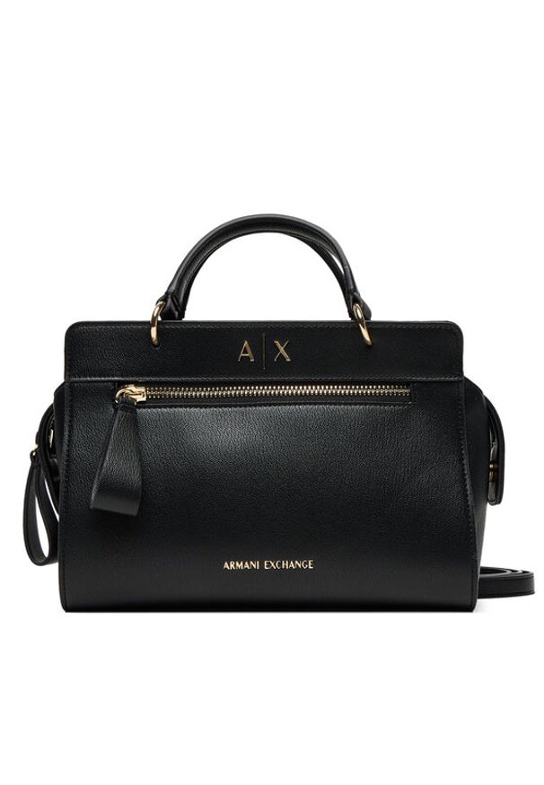Armani Exchange Torebka XW001554 AF17117 UC001 Czarny. Kolor: czarny. Materiał: skórzane