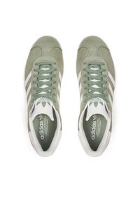 Adidas - adidas Sneakersy Gazelle JH5384 Zielony. Kolor: zielony. Materiał: skóra, zamsz. Model: Adidas Gazelle #3