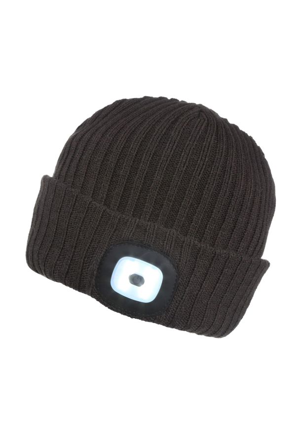 Regatta - Czapka Z Latarką. Kolor: czarny. Sezon: zima. Styl: sportowy