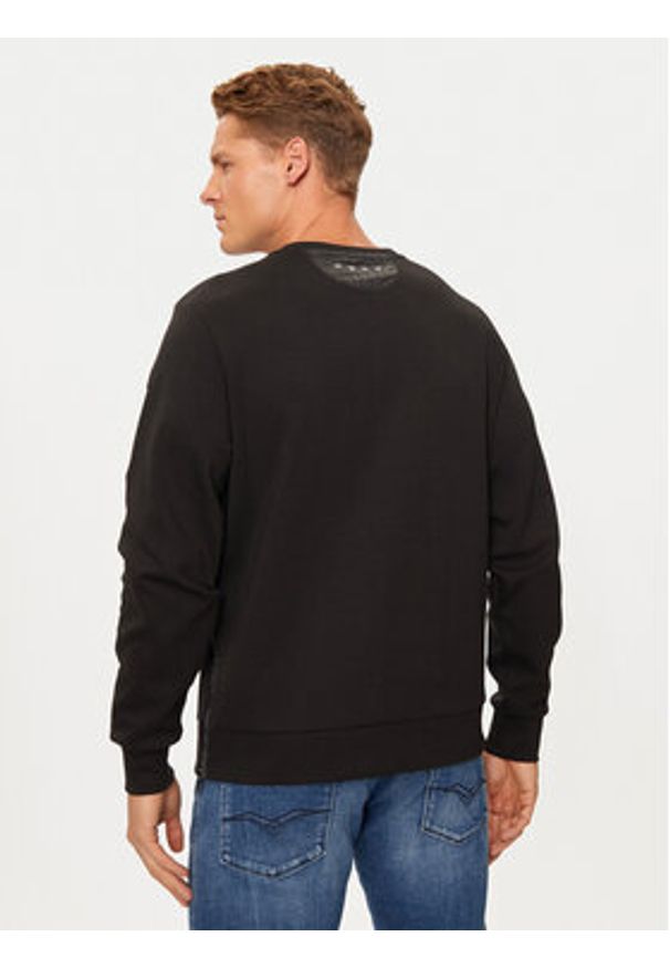 La Martina Longsleeve ZMF311 FP571 Czarny Regular Fit. Kolor: czarny. Materiał: bawełna. Długość rękawa: długi rękaw