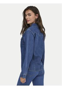 only - ONLY Koszula jeansowa Sasia 15352339 Niebieski Slim Fit. Kolor: niebieski. Materiał: syntetyk, bawełna #3