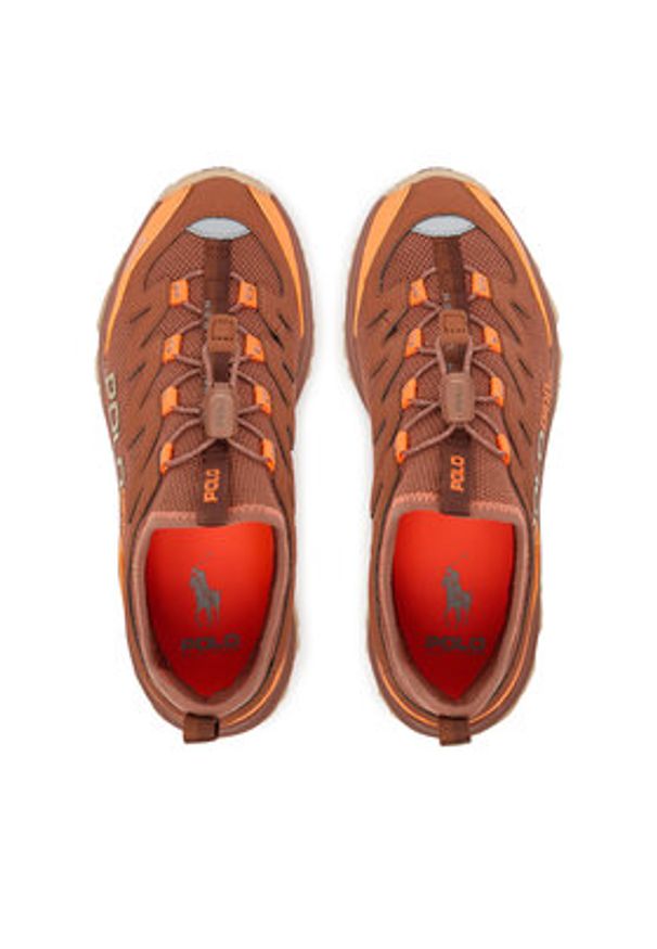 Polo Ralph Lauren Sneakersy Advntr 300lt Sk Ltl 804972897003 Brązowy. Kolor: brązowy. Materiał: materiał