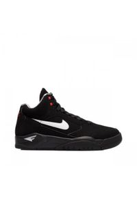 Buty do chodzenia męskie Nike Air Flight Lite Mid. Kolor: czarny, wielokolorowy. Materiał: materiał. Szerokość cholewki: normalna. Sport: turystyka piesza