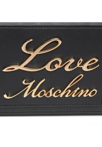 Love Moschino - LOVE MOSCHINO Torebka JC4121PP1ILM0000 Czarny. Kolor: czarny. Materiał: skórzane #4