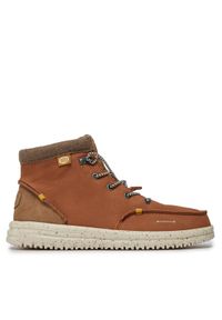 Hey dude - Hey Dude Trzewiki Bradley Boot Leather 40189-21N Brązowy. Kolor: brązowy. Materiał: nubuk, skóra #1