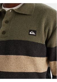 Quiksilver Sweter Cooper EQYSW03331 Zielony Regular Fit. Kolor: zielony. Materiał: syntetyk