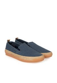 Geox Espadryle "Mondello" | U029EC 00010 | Mężczyzna | Granatowy. Okazja: na co dzień. Nosek buta: okrągły. Zapięcie: bez zapięcia. Kolor: niebieski. Materiał: tkanina