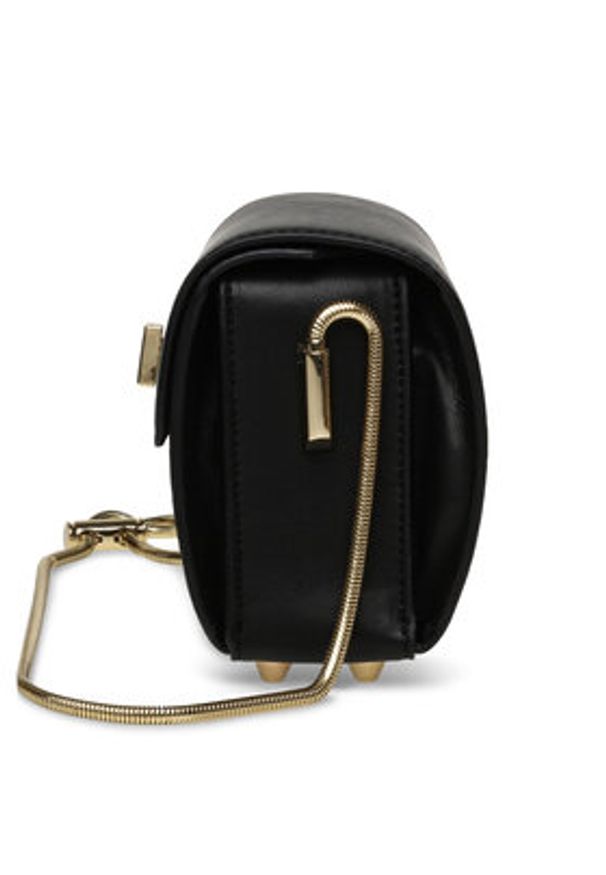 Steve Madden Torebka Bminsk SM13001388-02002-BLK Czarny. Kolor: czarny. Materiał: skórzane