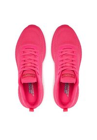 skechers - Skechers Sneakersy Bobs Squad Chaos-coo 117216/NPNK Różowy. Kolor: różowy. Materiał: materiał #3