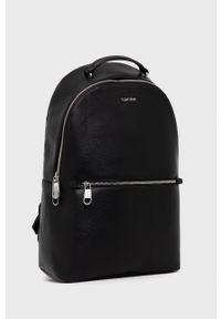 Calvin Klein - Plecak. Kolor: czarny. Materiał: materiał, włókno #4