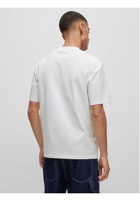 Hugo T-Shirt Dapolino 50488330 Biały Relaxed Fit. Kolor: biały. Materiał: bawełna
