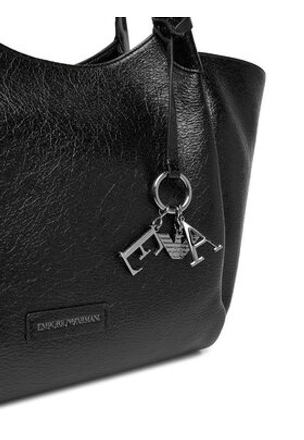 Emporio Armani Torebka EW001009 AF17283 UC001 Czarny. Kolor: czarny. Materiał: skórzane