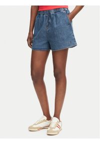 Tommy Jeans Szorty jeansowe DW0DW22270 Niebieski Loose Fit. Kolor: niebieski. Materiał: bawełna #1