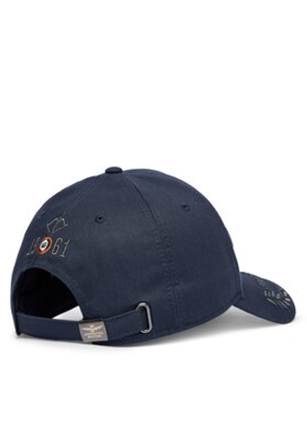 Aeronautica Militare Czapka z daszkiem 242HA1104CT2261 Granatowy. Kolor: niebieski. Materiał: bawełna