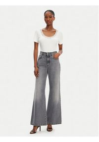 Marciano Guess T-Shirt 5RGP18 6299A Beżowy Regular Fit. Kolor: beżowy. Materiał: wiskoza #3