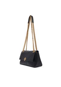 Tory Burch Torebka Charlie Quilted Small Shoulder Bag 185829 Czarny. Kolor: czarny. Materiał: skórzane #2