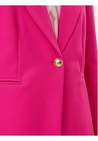 Maryley Marynarka 25EB187/M27/43AL Różowy Regular Fit. Kolor: różowy. Materiał: syntetyk #4
