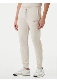 Jack & Jones T-Shirt Earchive 12297641 Beżowy Regular Fit. Kolor: beżowy. Materiał: bawełna #3