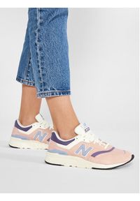 New Balance Sneakersy CW997HVG Różowy. Kolor: różowy. Materiał: zamsz, skóra #8