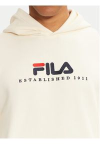 Fila Bluza Unisex Brunssum FAU0145 Écru Regular Fit. Materiał: bawełna #3
