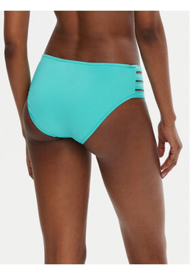 Seafolly Dół od bikini S. Collective 40355-942 Turkusowy. Kolor: turkusowy. Materiał: syntetyk