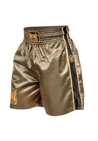 METAL BOXE - Angielskie spodenki bokserskie Metal Boxe Pro Line Military. Kolor: zielony, żółty, wielokolorowy #1