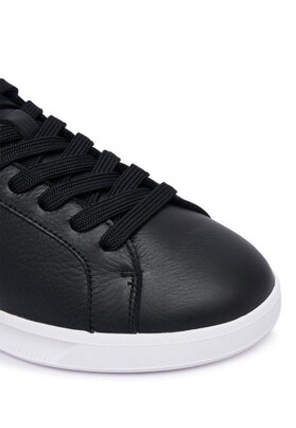 Polo Ralph Lauren Sneakersy 809P07158001 Czarny. Kolor: czarny. Materiał: skóra