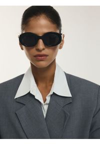 Reserved - Okulary przeciwsłoneczne - czarny. Kolor: czarny #1