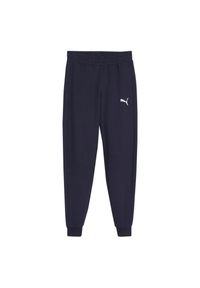 Puma - Spodnie Do Joggingu Dziecięce Team Goal. Kolor: niebieski. Sport: bieganie
