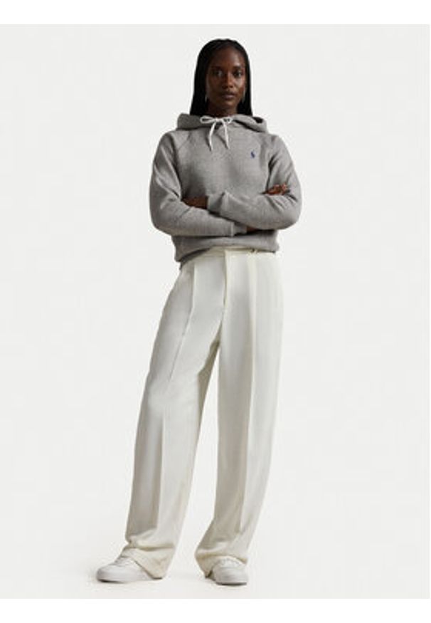 Polo Ralph Lauren Bluza Prl Shrknhd 211943007004 Szary Regular Fit. Typ kołnierza: polo. Kolor: szary. Materiał: bawełna