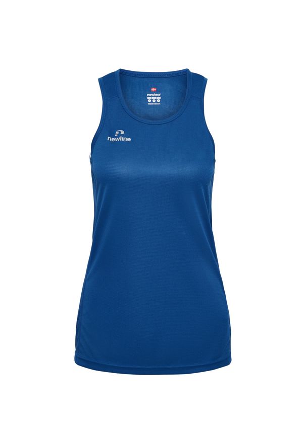 NewLine - Damska koszulka typu tank top Newline Athletic. Kolor: niebieski. Sport: bieganie