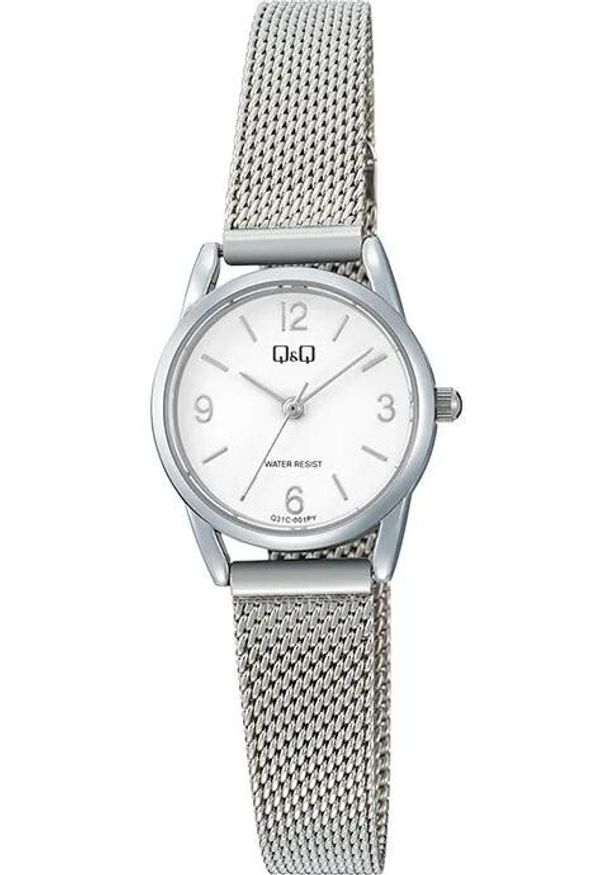 Zegarek damski QQ Q31C-001P srebrny. Kolor: srebrny