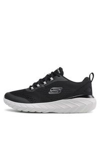 skechers - Skechers Sneakersy Decodus 232288/BLK Czarny. Kolor: czarny. Materiał: materiał