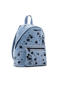 Desigual Plecak Mickey Spl 25SAKD03 Niebieski. Kolor: niebieski. Materiał: materiał