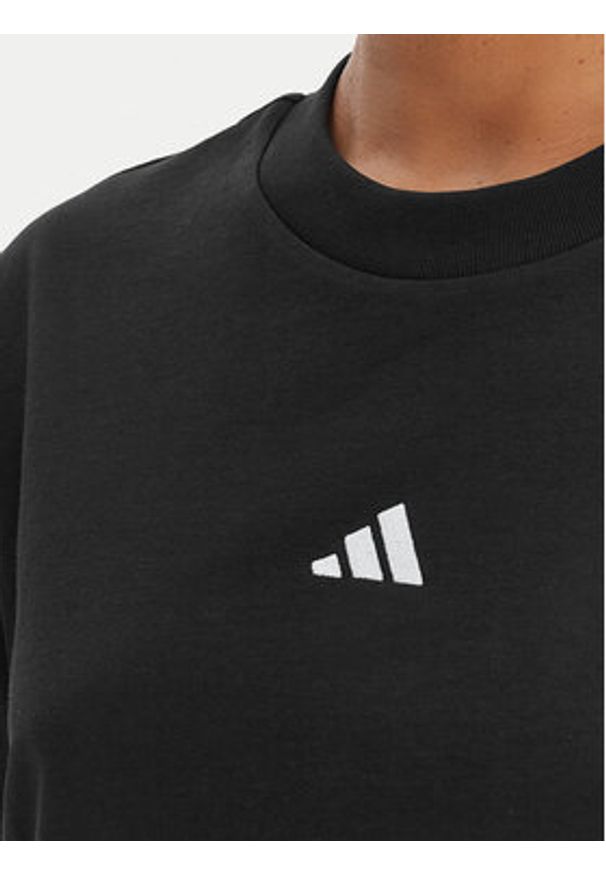 Adidas - adidas T-Shirt Essentials Small Logo JC5943 Czarny Regular Fit. Kolor: czarny. Materiał: bawełna