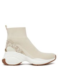 MICHAEL Michael Kors Sneakersy Zuma Bootie 43R4ZUFE5D Écru. Materiał: materiał