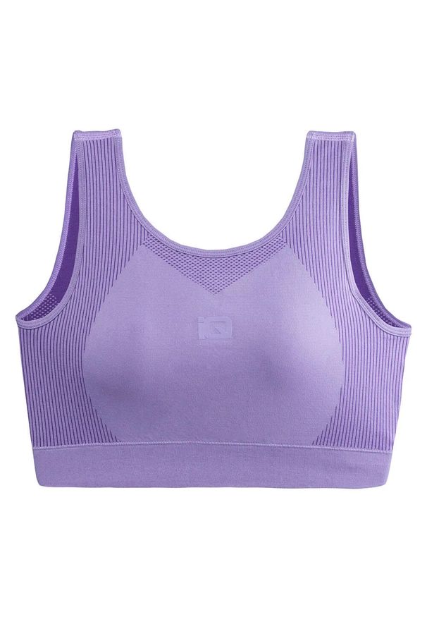 IQ - Damski Biustonosz Sportowy Ingel. Kolor: fioletowy