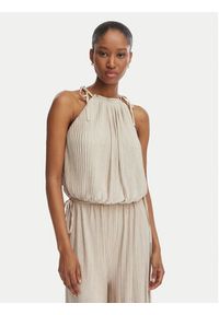 BOSS Kombinezon Edecki 50559000 Beżowy jasny Regular Fit. Kolor: beżowy. Materiał: syntetyk #3