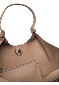 DKNY Torebka R42BAE49 Beżowy. Kolor: beżowy. Materiał: skórzane #3