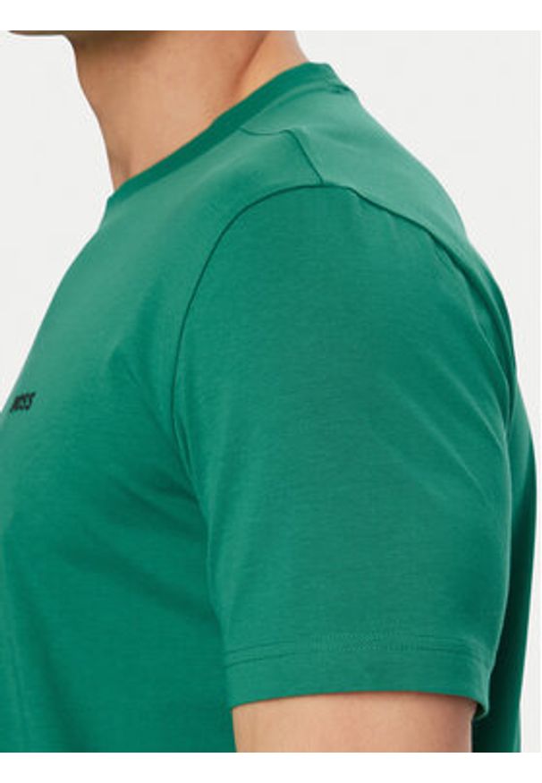 BOSS T-Shirt 50506373 Zielony Regular Fit. Kolor: zielony. Materiał: bawełna