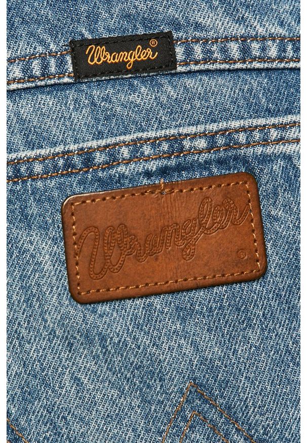 Wrangler - Jeansy Greensboro. Kolor: niebieski