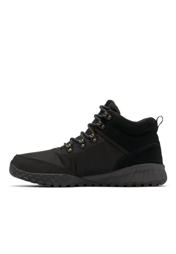 columbia - Columbia Trekkingi Fairbanks™ Mid 2100881 Czarny. Kolor: czarny. Materiał: zamsz, skóra. Sport: turystyka piesza
