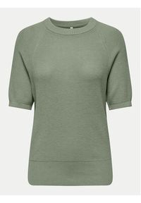 only - ONLY Sweter Lecia 15339541 Zielony Regular Fit. Kolor: zielony. Materiał: wiskoza #2