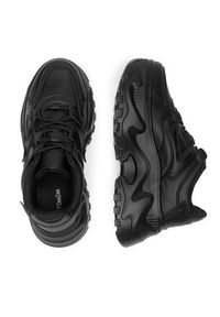 DeeZee Sneakersy LZ0893-01 Czarny. Kolor: czarny. Materiał: skóra #5