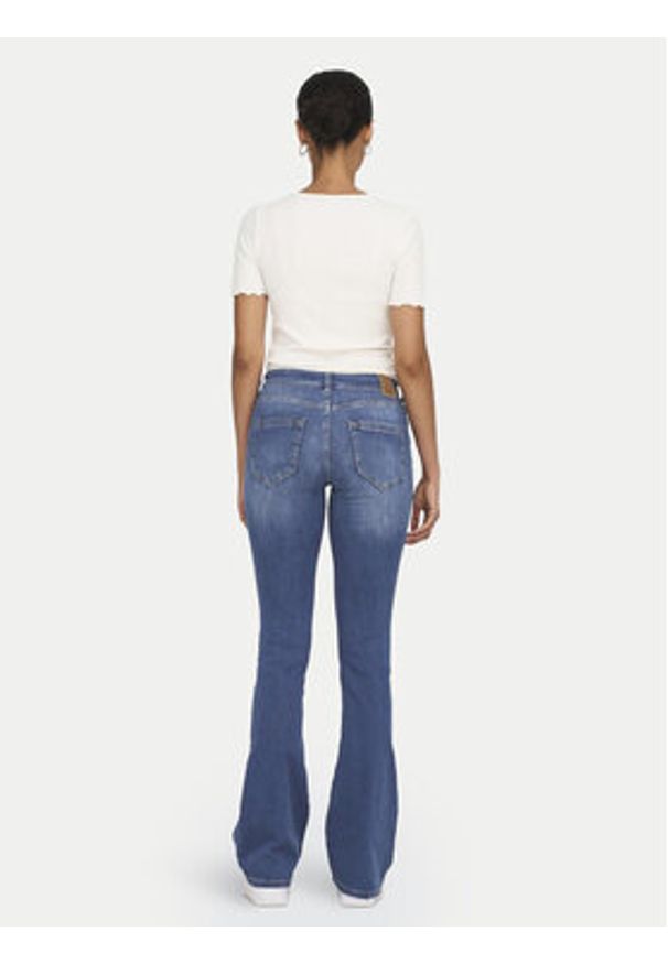 only - ONLY Jeansy Blush 15223514 Niebieski Flared Fit. Kolor: niebieski