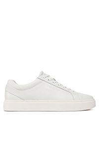 Calvin Klein Sneakersy Low Top Lace Up Archive Stripe HM0HM01292 Biały. Kolor: biały. Materiał: skóra