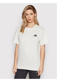 New Balance T-Shirt Unisex UT21503 Szary Relaxed Fit. Kolor: szary. Materiał: bawełna #7